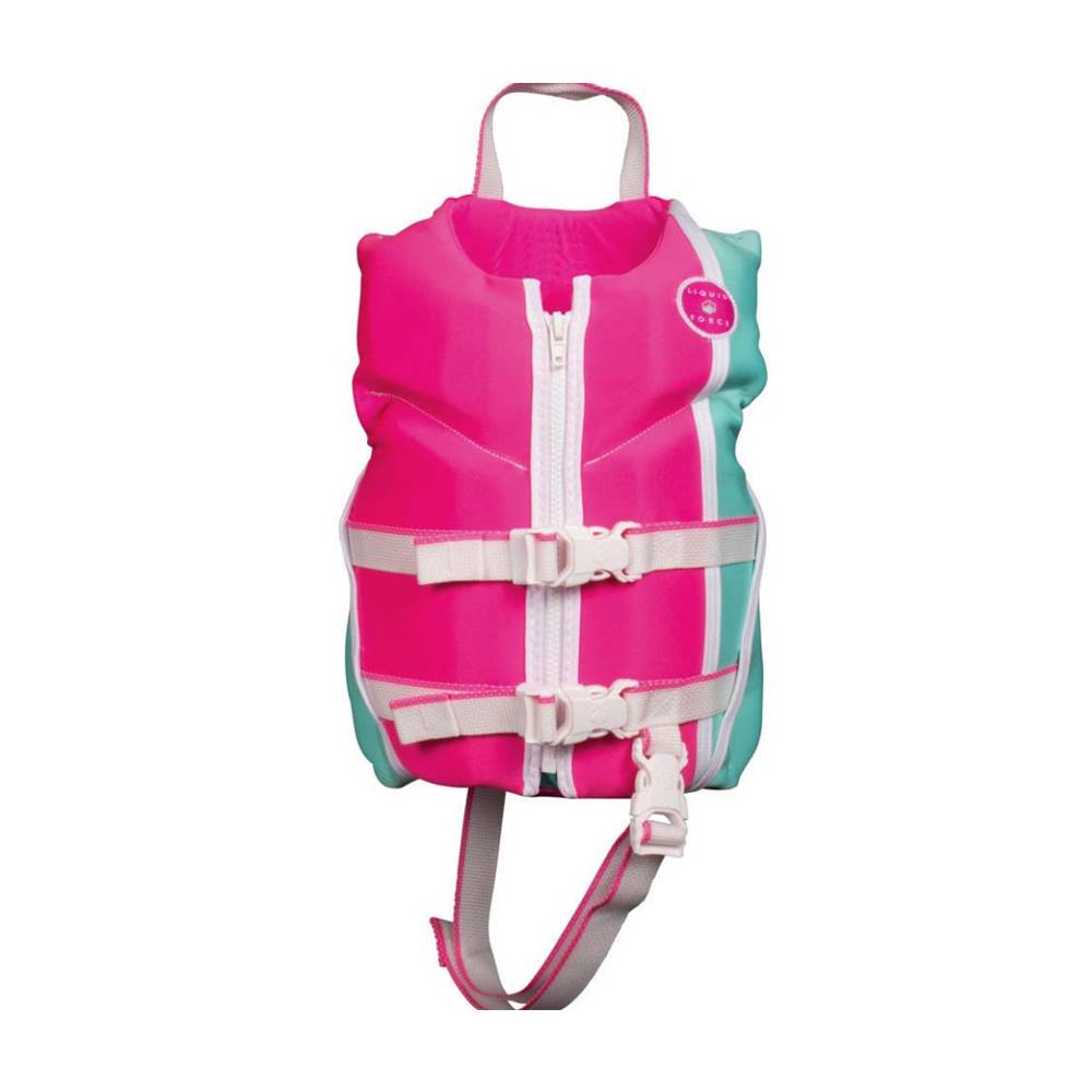 Liquid Force Dream giubbotto salvagente da bambini rosa-menta 4
